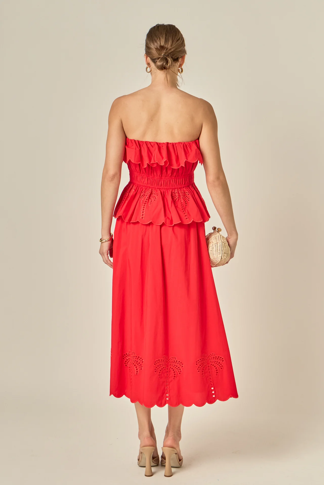 Sweet Scallop Midi Skirt - Image 4