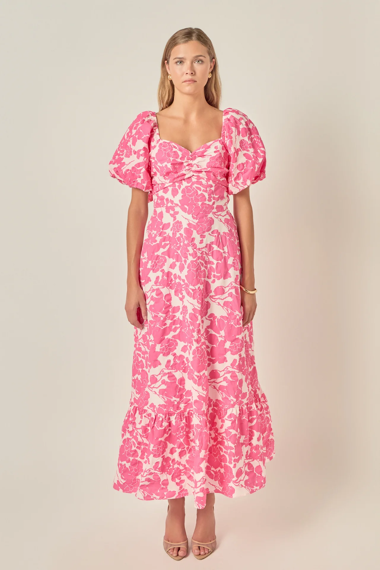 Floral Print Maxi Dress - Image 8