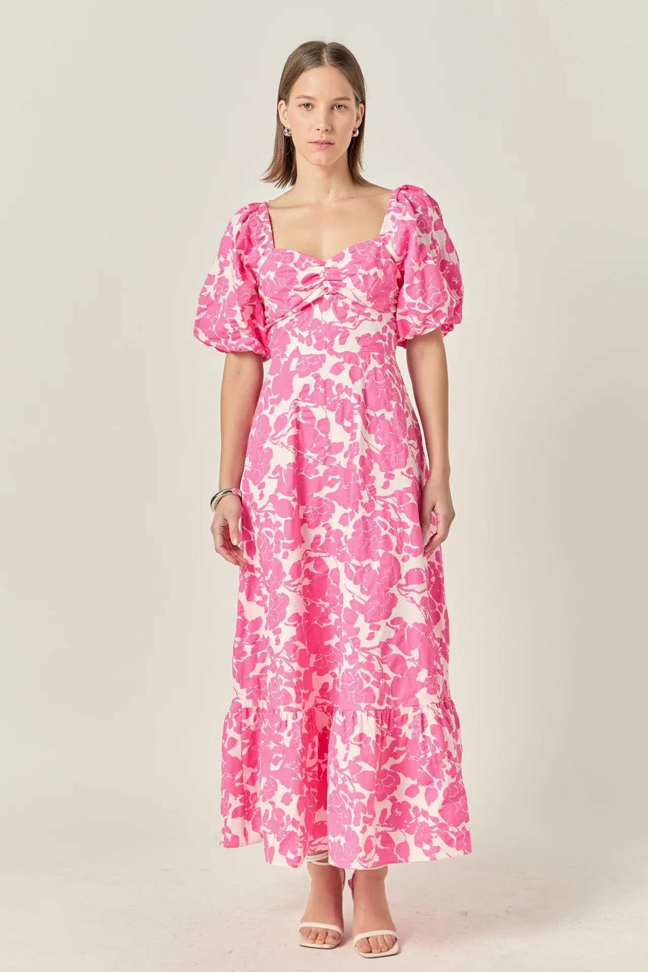 Floral Print Maxi Dress - Image 9