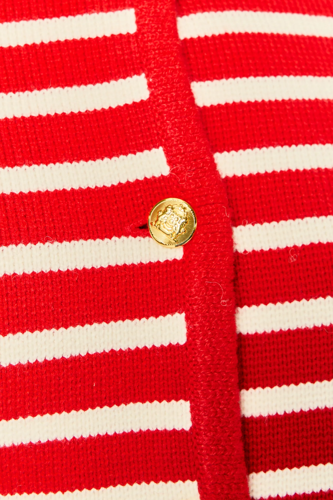 Knit Striped Sweater Cardigan - Image 16