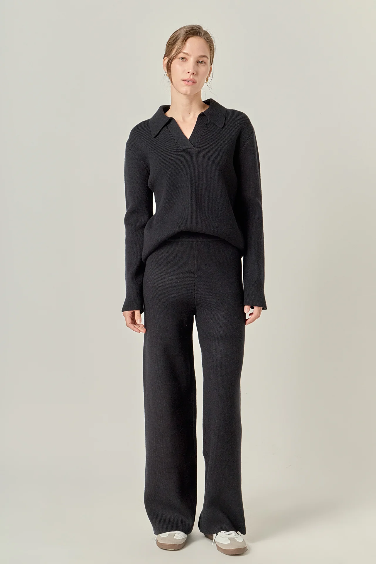 Knit Wide Pants - Image 10