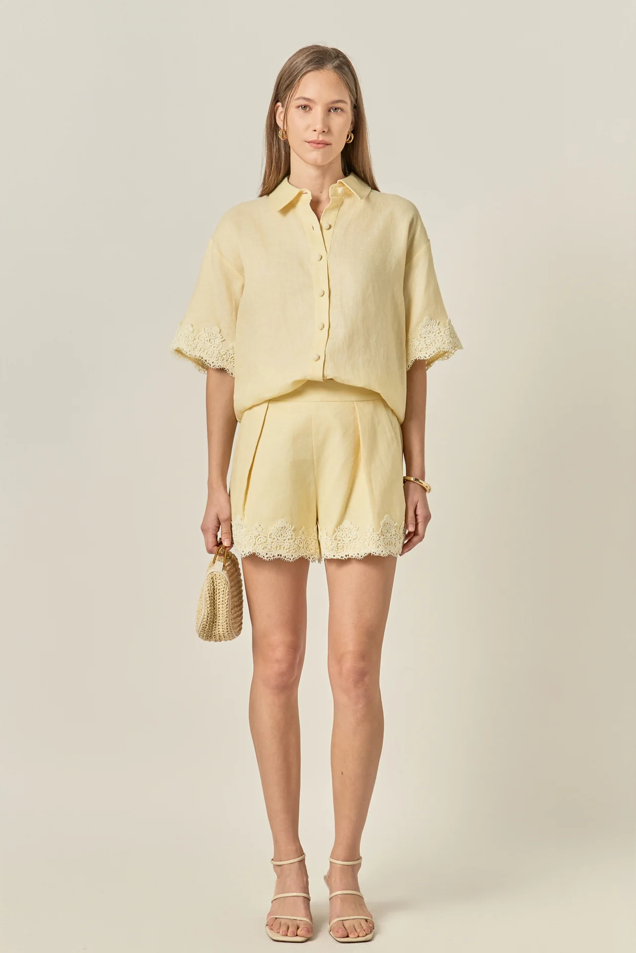 Linen Lace Shirt - Image 13