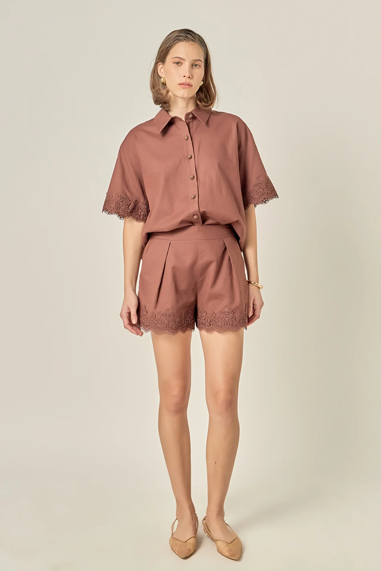 Linen Lace Shirt - Image 23