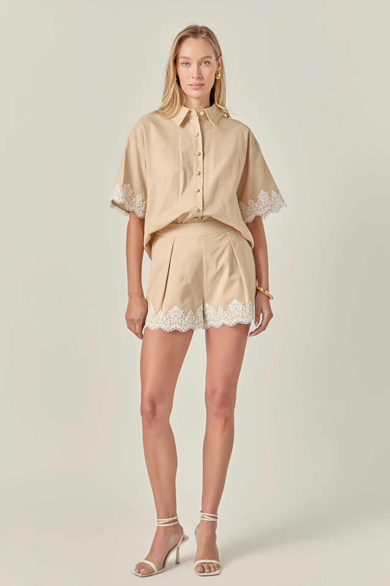 Linen Lace Shirt - Image 24
