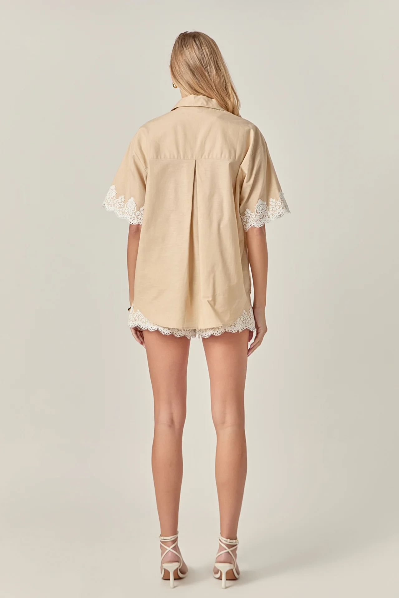 Linen Lace Shirt - Image 27