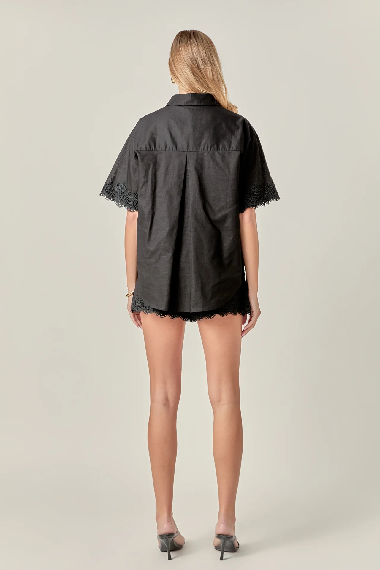 Linen Lace Shirt - Image 32
