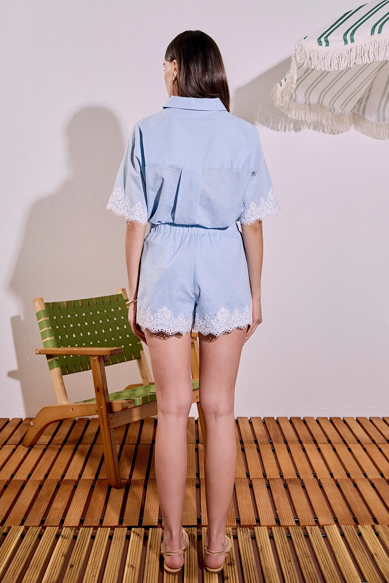 Linen Lace Shirt - Image 4