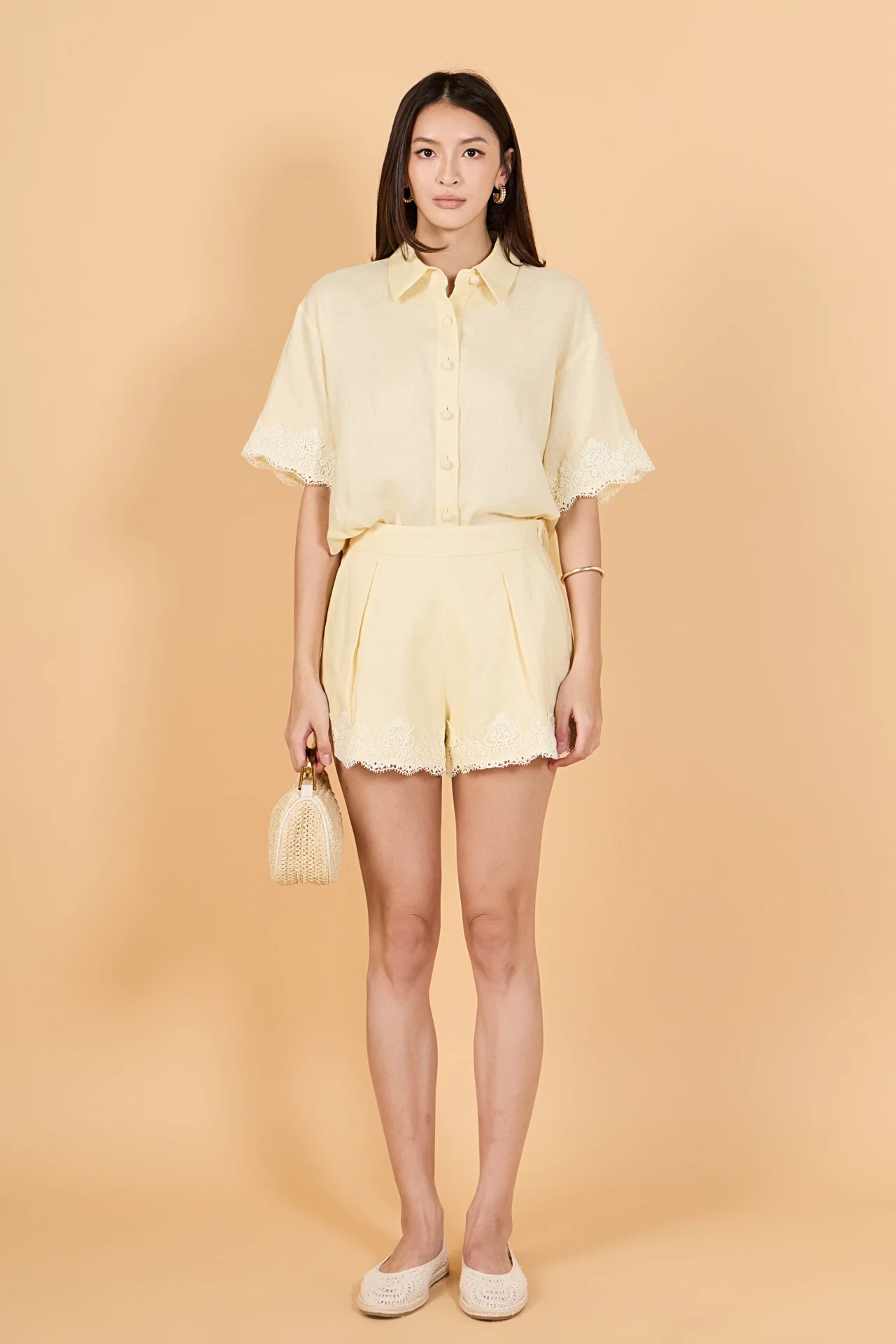 Linen Lace Shirt - Image 7