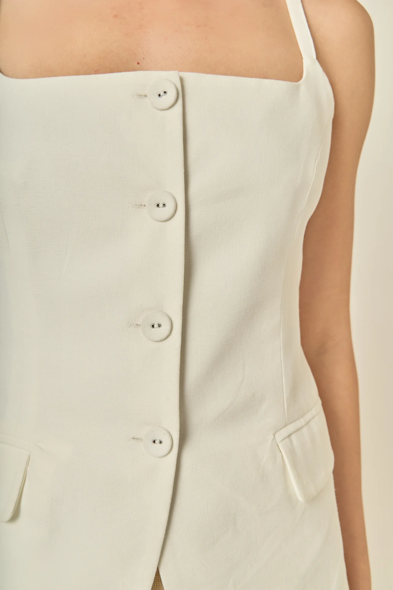 Tailored Vest Top - Image 3