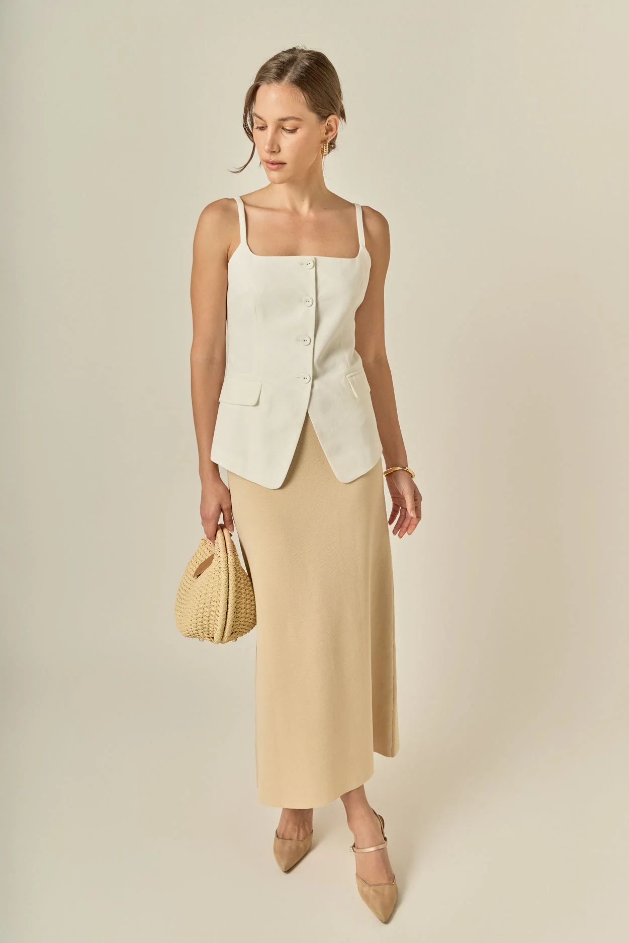 Tailored Vest Top - Image 6