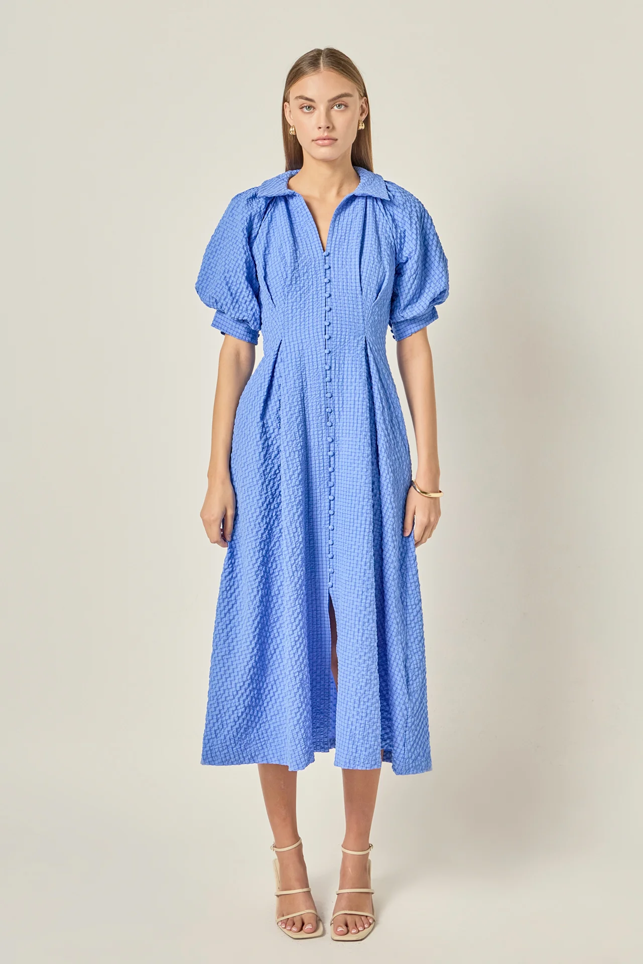 Shirt Midi Dress - Image 7