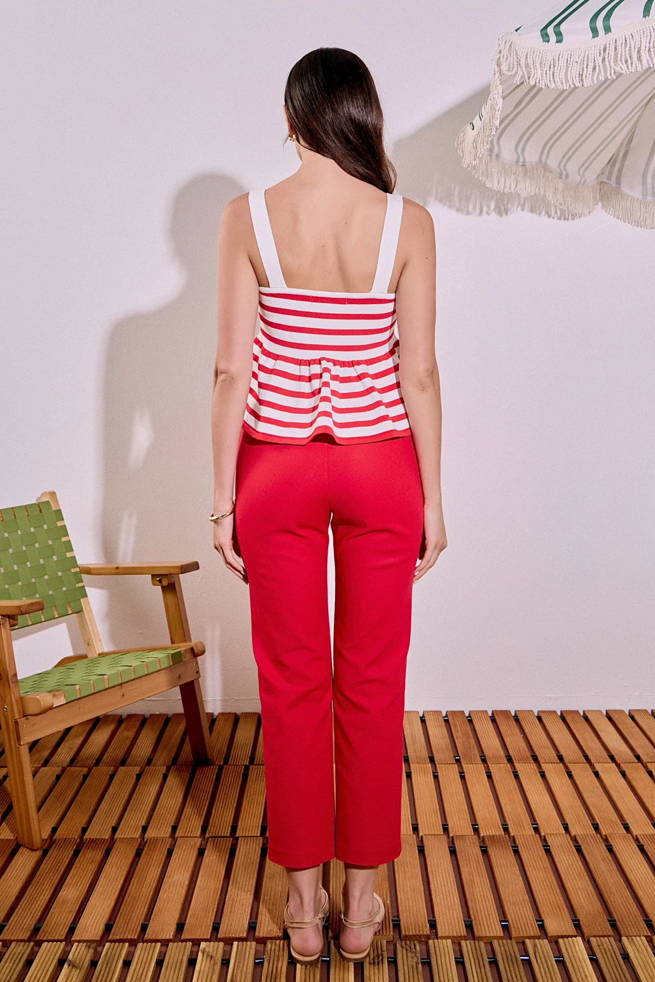 Slim Cigarette Trousers - Image 4