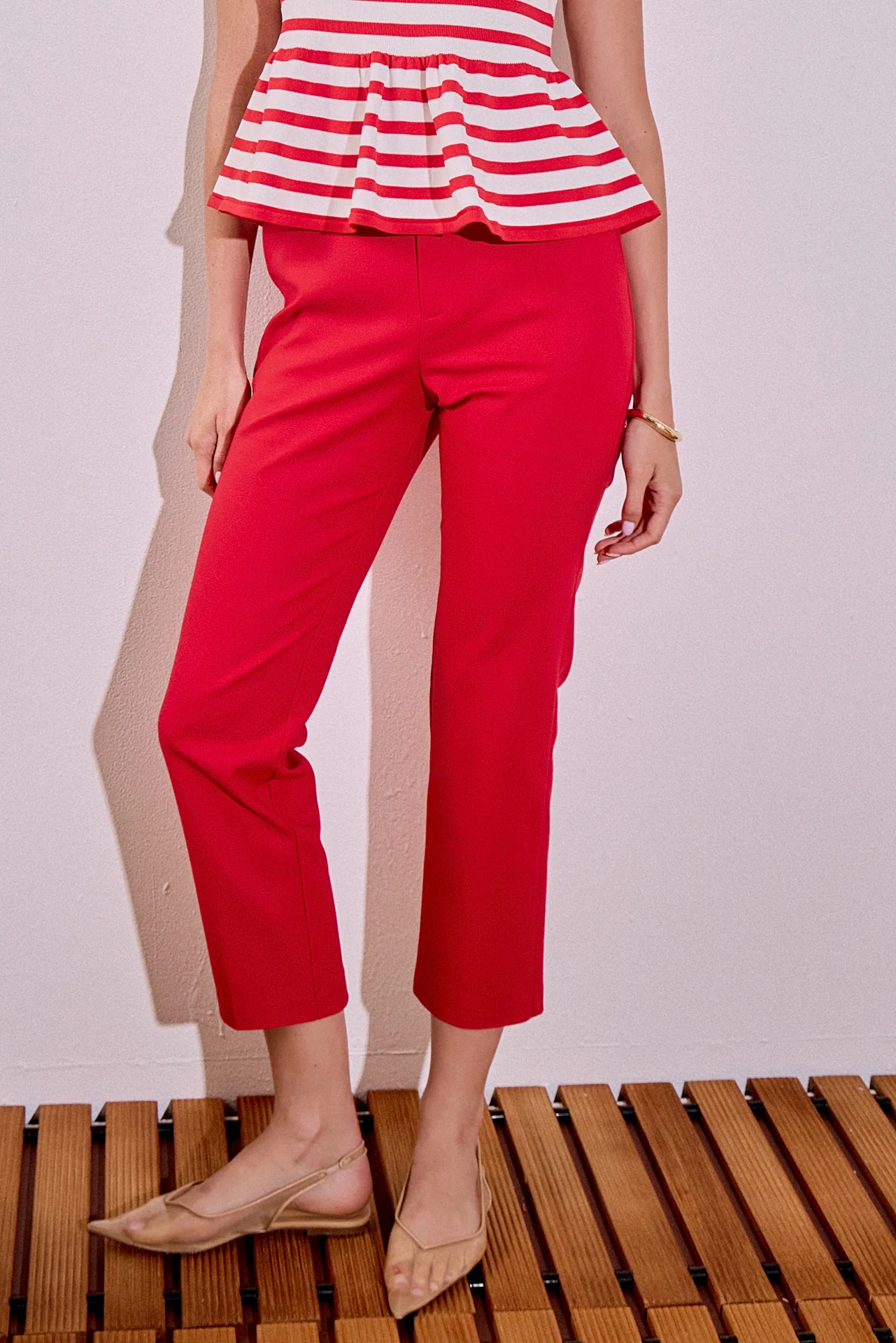 Slim Cigarette Trousers - Image 5