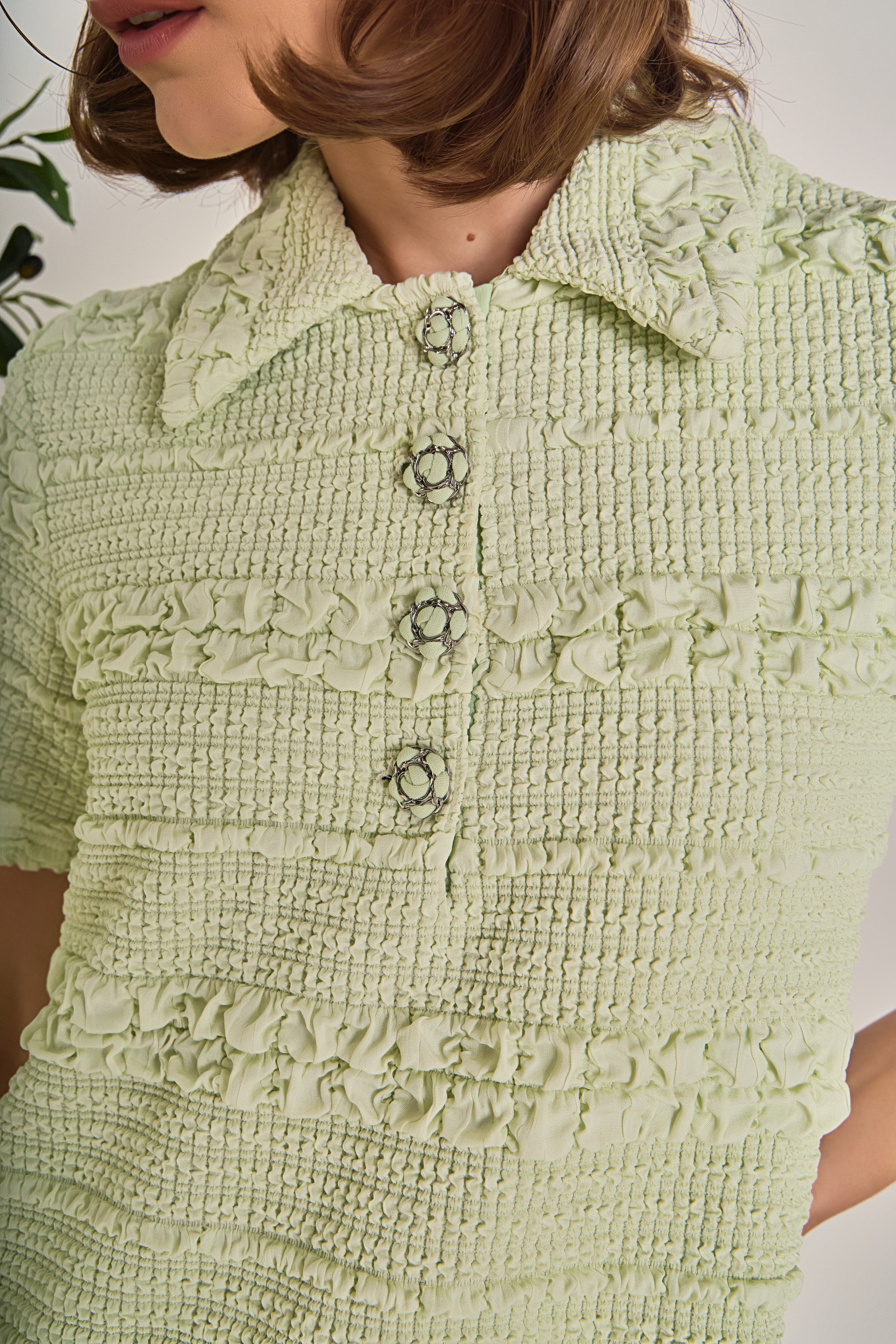 Textured Mini Dress - Image 20