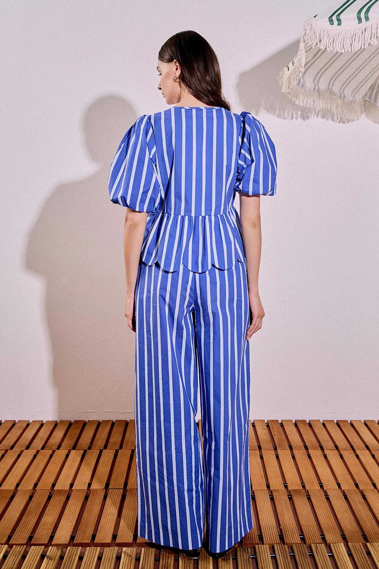 Stripe Long Pants - Image 4